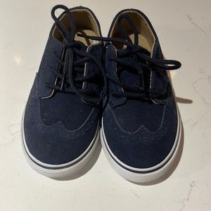 Janie and Jackie Toddler Boys Blue Suede Shoes 9